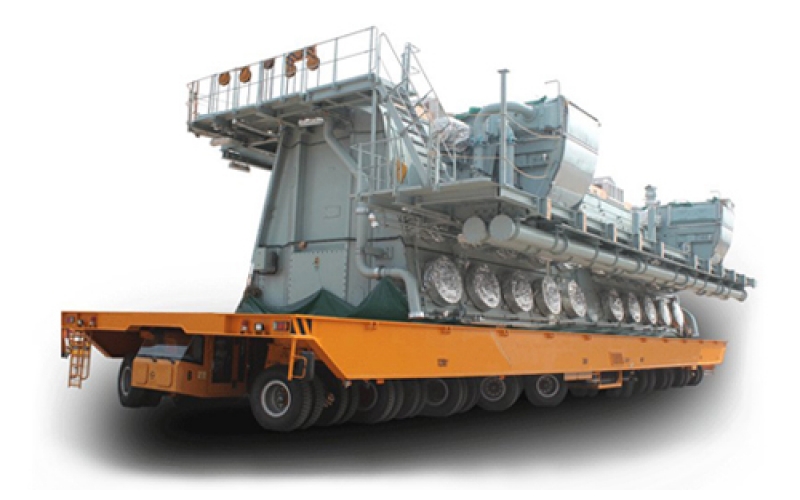 600T液壓動力平板車